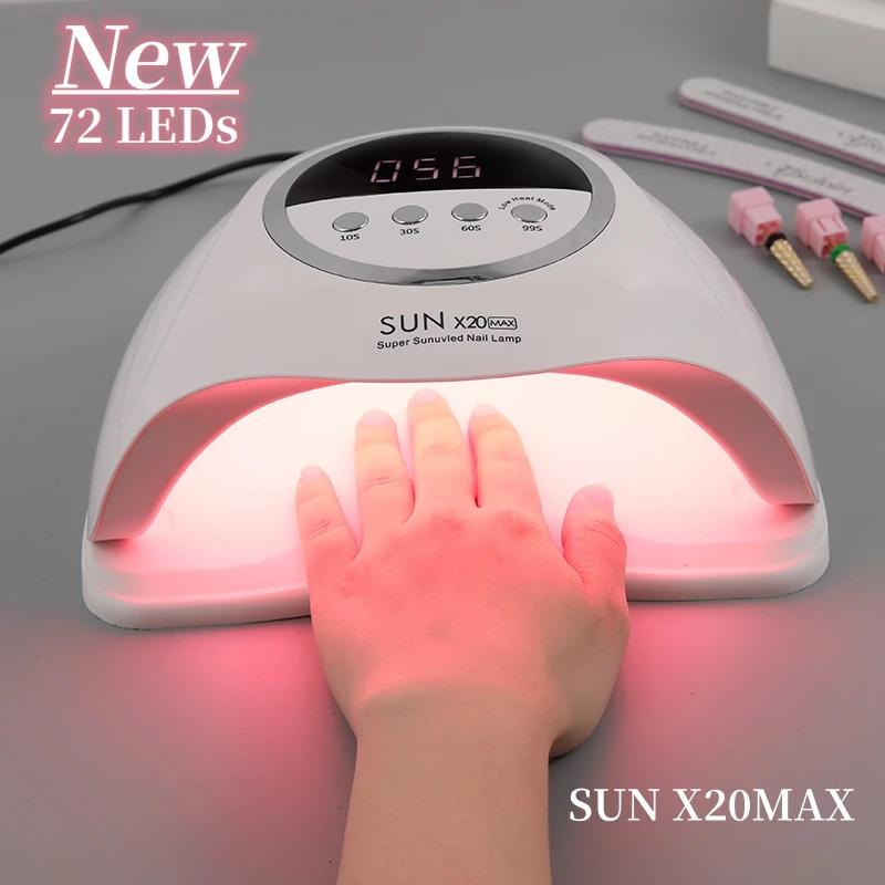 320W SUN X20MAX    72 LEDs UV LED    Ŵť Ŵť ť  10/30/60/99s Ÿ̸ LCD ÷
